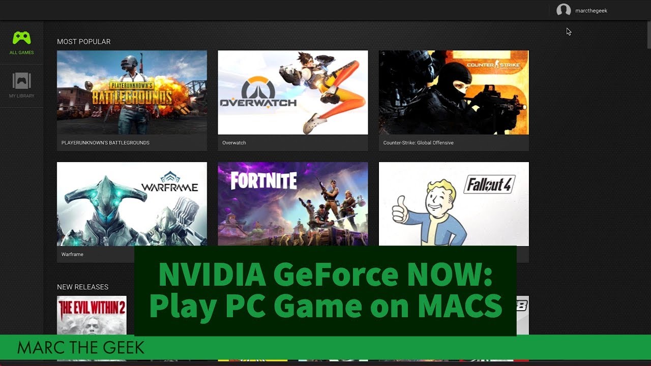 nvidia geforce now games for mac